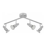 Ledvance LED Spot GU10 Aluminium 4x 3W - 827 Extra Varm Vit 