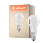 Ledvance Classic LED E27 Päron Filament Matt 18W 2452lm - 827 Extra Varm Vit | Dimbar - Ersättare 150W