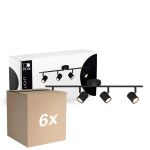 Flerpack 6x D'Lite Taklampa Trop Sandig Svart| Passande För 4x GU10