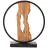 Brilliant Bordslampa Chaumont Aluminium Metall Trä Svart 6W 850lm - 830 Varm Vit