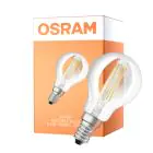 Osram Classic LED E14 Boll Filament Klar 5.9W 806lm - 827 Extra Varm Vit | Dimbar - Ersättare 60W