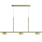 Nordlux Contina Pendellampa Metall 3-Spot Mässing | Passande för 3x G9