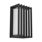Eglo Vägglampa Genovese Aluminium Svart 10W 1050lm - 865 Dagsljus | IP65